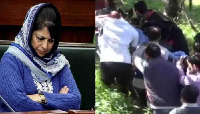 J&K : પો. કર્મચારીઓની હત્યા બાદ મહેબૂબાએ કેન્દ્ર સરકાર પર નિશાન સાધ્યું