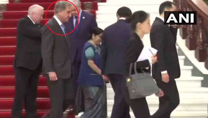 SCO સંમેલન: સુષમા સ્વરાજે આ રીતે આપ્યો પાકિસ્તાનના વિદેશ મંત્રીને જડબાતોડ 