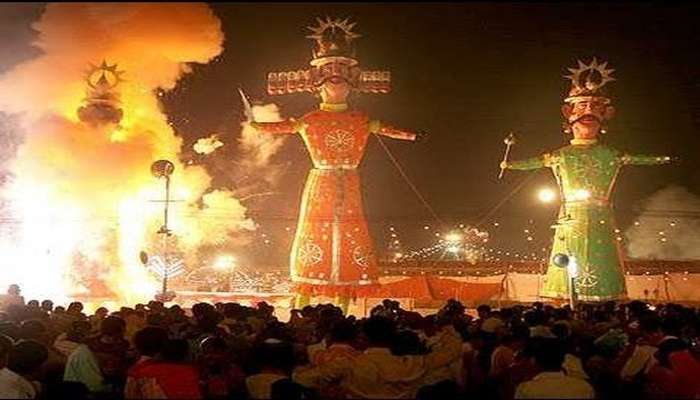 વડોદરામાં રામલીલાની તૈયારીઓ શરૂ, 45 ફૂટ ઉંચા રાવણનું કરાશે દહન