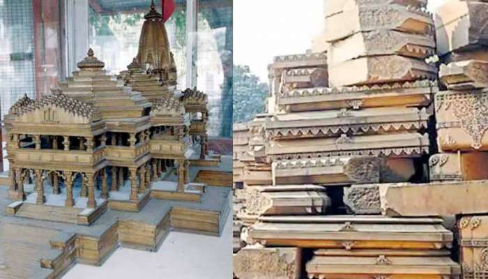 અયોધ્યા વિવાદ: રામ મંદિર નિર્માણ માટે કોતરણી કામ કરેલા પથ્થર પર વિવાદ