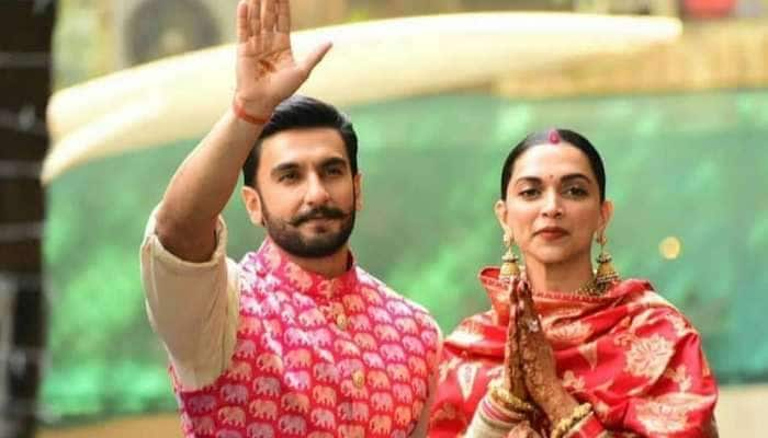 Photos: એરપોર્ટ પર પહોંચેલા DeepVeerએ હાથ જોડીને કહ્યું, થેંક્સ.... 