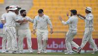 PAKvsNZ: મુંબઈના એજાઝ પટેલે પર્દાપણ મેચમાં ન્યૂઝીલેન્ડને 4 રને અપાવી રોમ