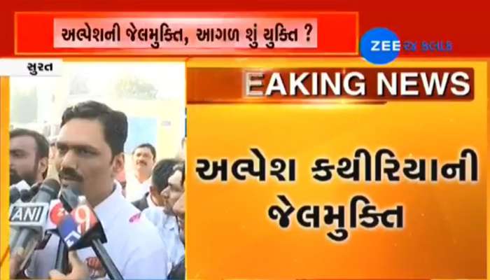 ગબ્બર ઈઝ બેક : જેલમુક્ત અલ્પેશ કથીરિયાને લઈને સંકલ્પ યાત્રા નીકળી