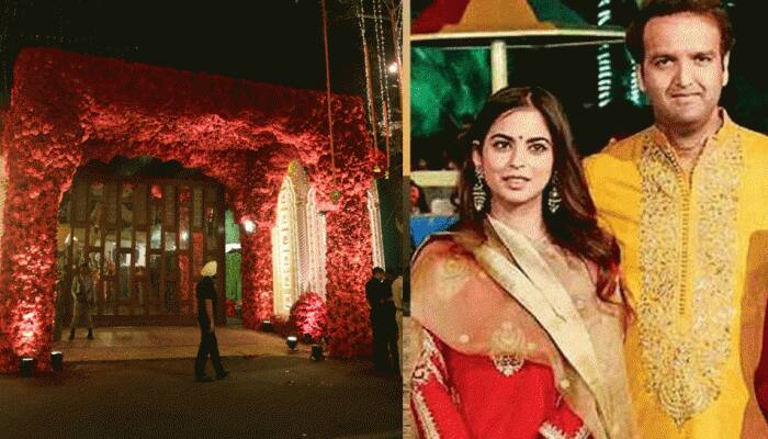 Isha Ambani Wedding Photos: એન્ટીલિયાની અત્યંત ભવ્ય સજાવટ, તસવીરોમાં જુઓ ઈ