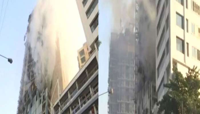 મુંબઈ: કમલા મિલ કમ્પાઉન્ડ પાસે નિર્માણધીન ઈમારતમાં આગ લાગી, ફાયરની 5 ગાડીઓ