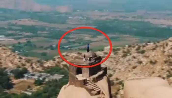Video: જીવની નથી પડી આ યુવાનોને, ઈડર ગઢ પર કર્યાં જોખમી સ્ટંટ