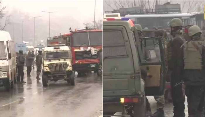 J&K: પુલવામાં આતંકવાદી હૂમલો રાહુલ, ઉમર અબ્દુલ્લા અને મહેબુબાએ નિંદા કરી