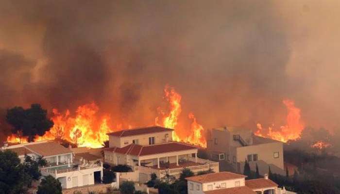 ઉત્તરીય સ્પેનમાં 50 જગ્યાએ લાગી આગ, 760 કર્મીઓ લાગ્યા આગને કાબૂમાં કરવા