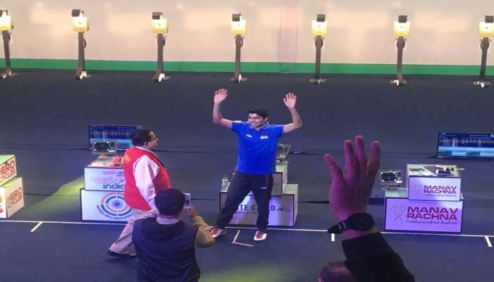 ISSF શૂટિંગ વિશ્વકપઃ વર્લ્ડ રેકોર્ડની સાથે સૌરભ ચૌધરીએ જીત્યો ગોલ્ડ