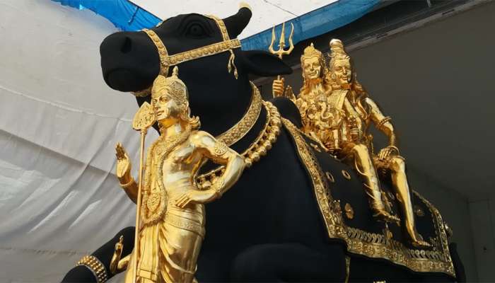 મહાશિવરાત્રી પહેલા સોને મઢેલી શિવજીની મૂર્તિ સાથે પરિવારની નિકળશે ‘સવારી’