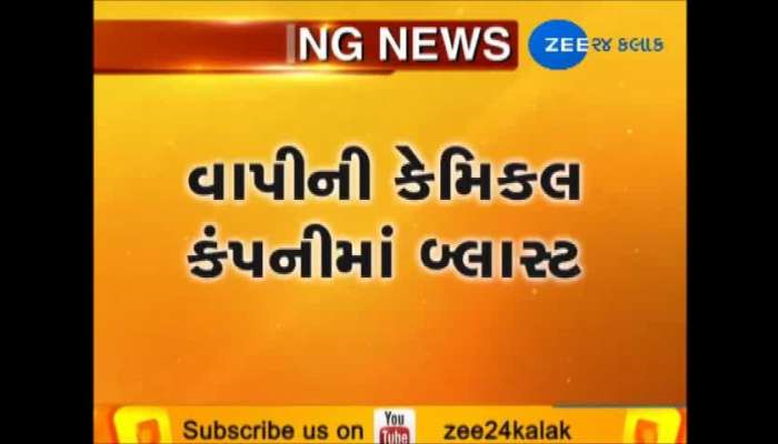 વાપીની કેમિકલ કંપનીમાં બ્લાસ્ટ, 2 વ્યક્તિના મોત