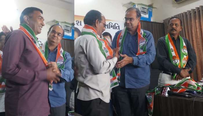 RSSના સક્રિય કાર્યકર અને અમરેલીના ખેડૂત આગેવાન કોંગ્રેસમાં જોડાયા RSSના સક્રિય કાર્યકર અને અમરેલીના ખેડૂત આગેવાન કોંગ્રેસમાં જોડાયા