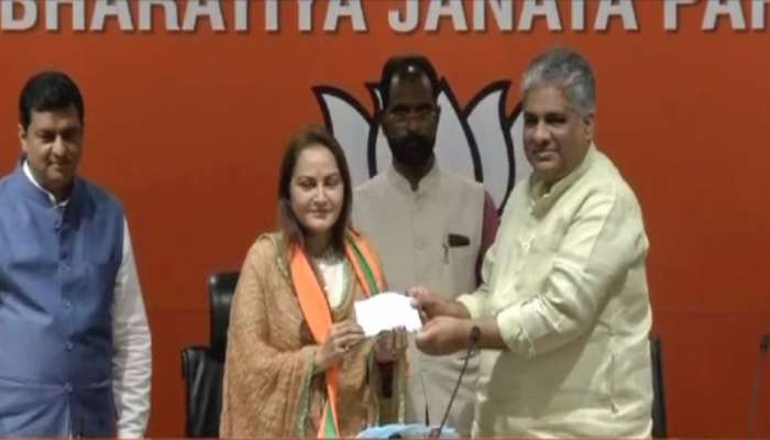 અભિનેત્રી જયાપ્રદા ભાજપમાં જોડાયા 