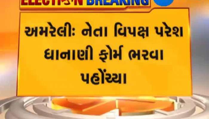 લોકસભા ચૂંટણી 2019ઃ અમરેલીમાં પરેશ ધાનાણીએ નોંધાવી ઉમેદવારી..જુઓ વિડીયો