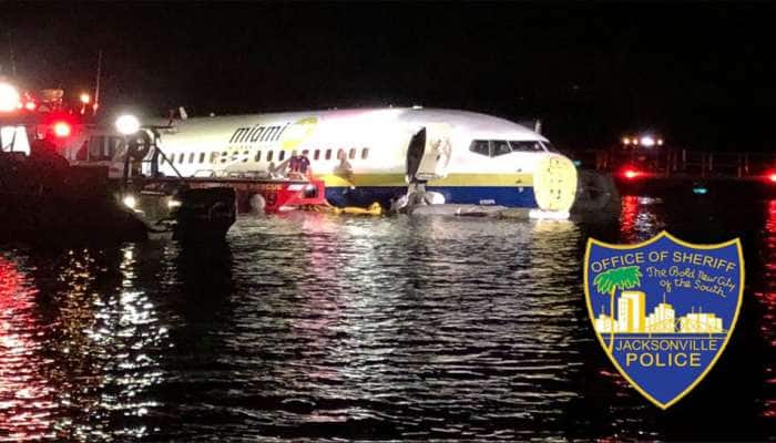 US: ફ્લોરિડામાં 136 મુસાફરોને લઈને જઈ રહેલું વિમાન નદીમાં ખાબક્યું