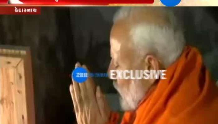 PM Modi meditates in Kedarnath's Gufa 