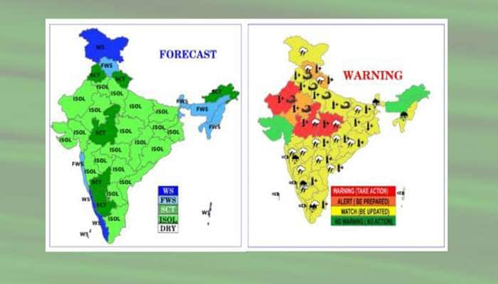 Weather Report : દિલ્હીમાં પવનથી ગરમીમાં રાહત, ગુજરાતમાં બંદરો એલર્ટ પર