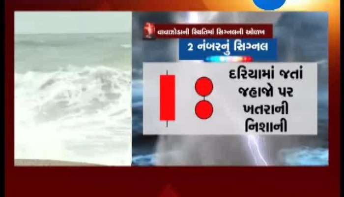 વાવાઝોડા દરમિયાન દર્શાવાતા સિગ્નલ અંગેની રસપ્રદ માહિતી