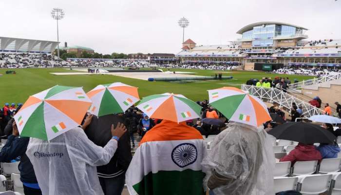  વર્લ્ડકપ 2019 INDvsNZ: ફેન્સ નિરાશ, વરસાદને કારણે મેચ રદ્દ