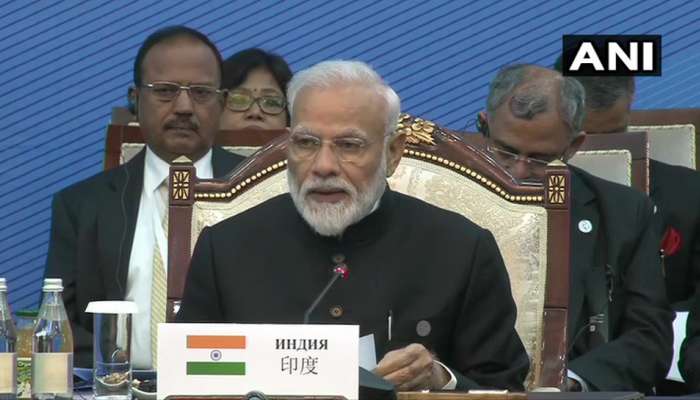 SCO Summit : ઈમરાન ખાનની સામે જ મોદીએ કહ્યું, "આતંકનો સફાયો જરૂરી"