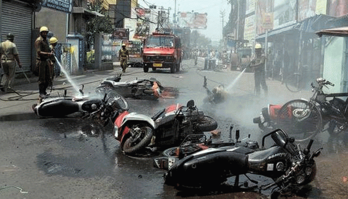 પશ્ચિમ બંગાળ: ભાજપ પ્રતિનિધિમંડળના ભાટપારાથી પરત ફરતાની સાથે જ હિંસા