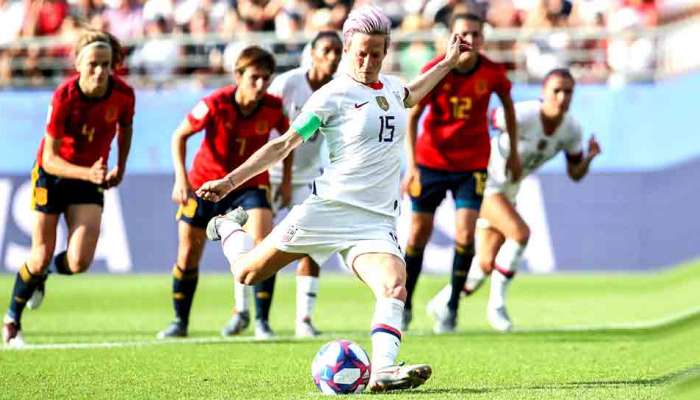 FIFA Women's World Cup: અમેરિકા અને સ્વીડન ક્વાર્ટર ફાઇનલમાં પહોંચ્યા, સ્પેન અને કેનેડાનો પરાજય 