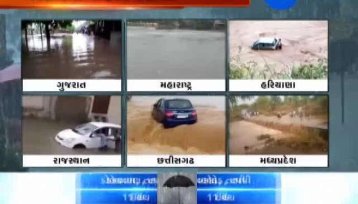 આખા ભારતમાં ભારે વરસાદમાં તણાયા અનેક વાહનો, જુઓ ચોંકાવનારો વીડિયો