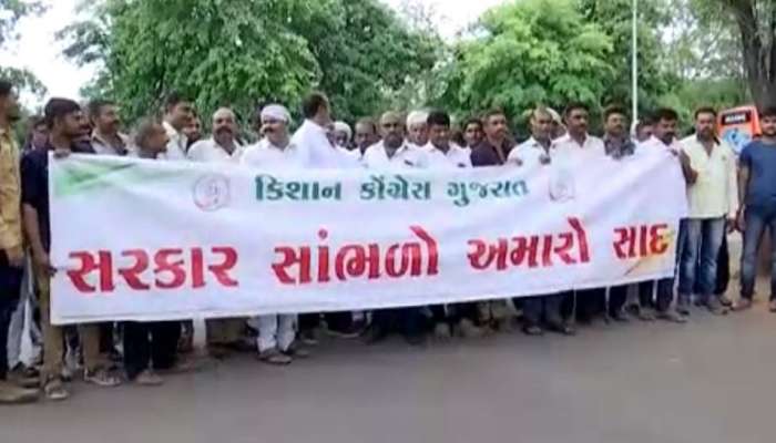 અબજોનો પાક વીમો ચૂકવ્યાના આંકડા આપ્યાના બીજા દિવસે જ ખેડૂતોનો મોરચો ગાંધીનગર પહોંચ્યો, જાણો કેમ