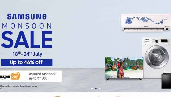 આજથી શરૂ થયો Samsung Monsoon Sale, ટીવી અને સ્માર્ટફોન પર બંપર ડિસ્કાઉન્ટ