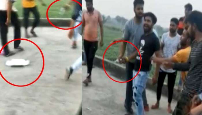 UP: ચાકૂની જગ્યાએ બંદૂકથી કાપી કેક, VIDEO વાઈરલ થતા પોલીસ હરકતમાં આવી
