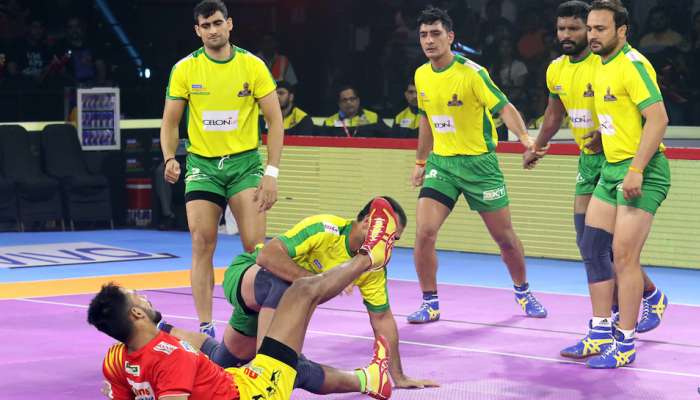 PKL 2019, Gujarat vs Tamil: ગુજરાત ફોર્ચ્યુનજાયન્ટ્સને તમિલ થલાઇવાઝે 34-28 થી આપી માત