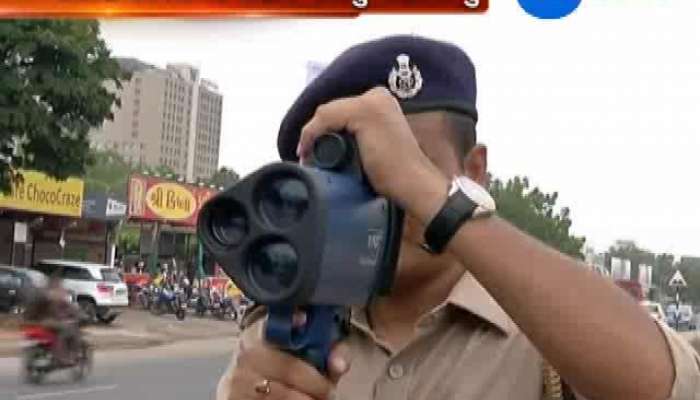 Ahmedabad Determining the speed of vehicles breaching will be legal action