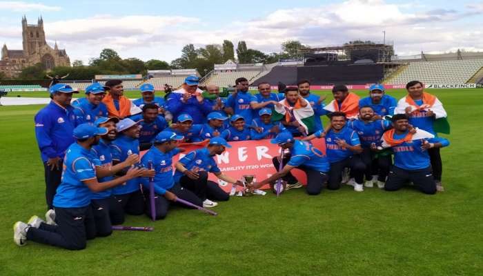 ભારતે ઈંગ્લેન્ડને હરાવીને શારીરિક દિવ્યાંગતા વિશ્વ ટી20 સિરીઝ જીતી