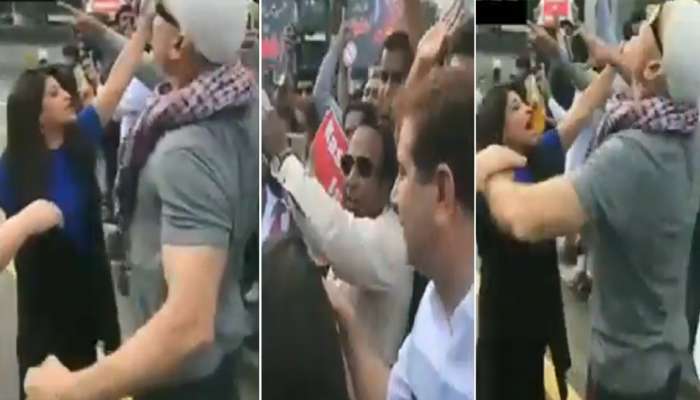 VIDEO : સિયોલમાં પ્રદર્શન કરી રહેલા પાક. સમર્થકોને શાઝિયા ઈલ્મીએ આપ્યો જડબાતોડ જવાબ 
