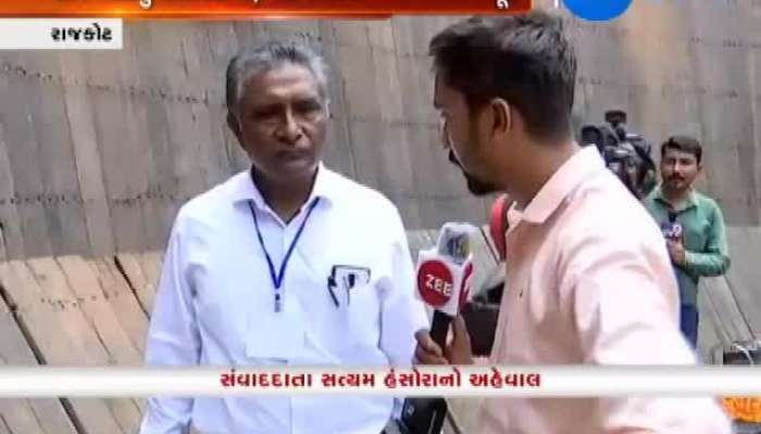 રાજકોટ: સાંજે મલ્હાર લોકમેળાનું લોકાર્પણ હોવા છતાં રાઈડને નથી અપાઈ મંજૂરી