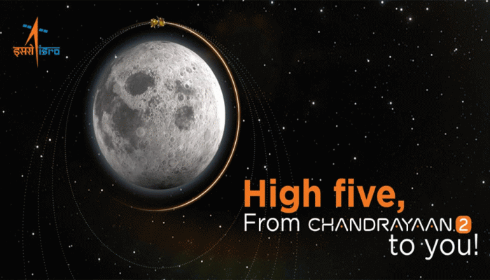 ચંદ્રની ખુબ જ નજીક પહોંચ્યું Chandrayaan-2, અંતિમ કક્ષામાં સફળતાપુર્વક દાખલ