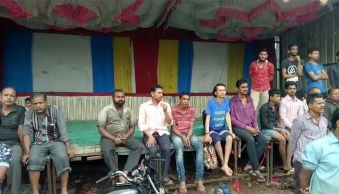 લ્યો... બોલો મંડપમાંથી ભગવાનની મૂર્તિ જ ગાયબ થઇ ગઇ