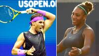 US OPEN : રાફેલ નાડાલ અને સેરેના વિલિયમ્સ સેમિફાઈનલમાં