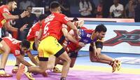 PKL 2019: યૂપી યોદ્ધાએ ગુજરાત જાયન્ટ્સ સામે નોંધાવી પ્રથમ જીત