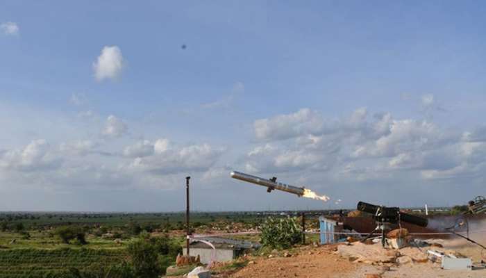 VIDEO : પોર્ટેબલ એન્ટી ટેન્ક ગાઈડેડ મિસાઈલનું DRDO દ્વારા કરાયું સફળ પરીક્ષણ