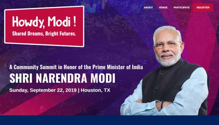 અમેરિકાના હ્યુસ્ટનમાં થશે પીએમ મોદીનો મેગા શો 'Howdy Modi', ટ્રમ્પ પણ થઈ શકે છે સામેલ