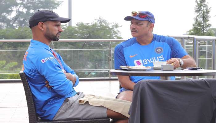 Ind vs Sa: 'કોફી વિથ શિખર' કોચ રવિ શાસ્ત્રીએ ખાસ અંદાજમાં ધવન સાથે શેર કરી તસવીર