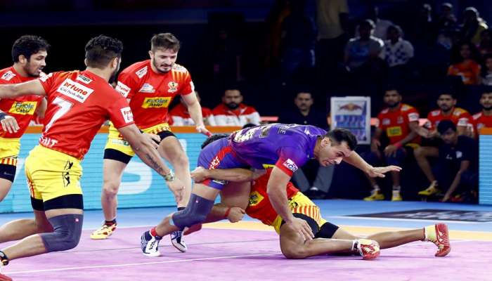 Pro Kabaddi: ગુજરાત ફોર્ચ્યુન જાયન્ટ્સનો દબંગ દિલ્હી સામે ભારે રસાકસી બાદ 34-30થી પરાજય