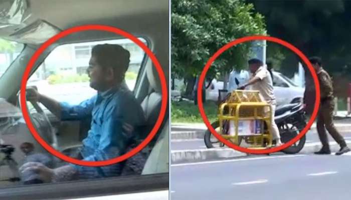 ટ્રાફિકના નિયમો શું જનતા માટે જ છે? આ લોકોને કોને આપી છૂટ? જુઓ Exclusive Video ટ્રાફિકના નિયમો શું જનતા માટે જ છે? આ લોકોને કોને આપી છૂટ? જુઓ Exclusive Video