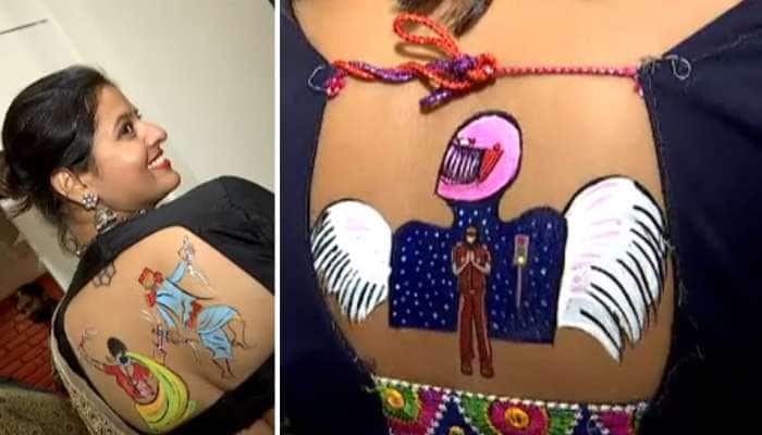 નવરાત્રીની તૈયારીઓમાં લાગ્યા ખેલૈયાઓ, ટ્રાફિક નિયમોના TATOO બન્યા ટ્રેન્ડ