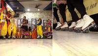 સુરત: ખેલૈયાઓએ ‘સ્કેટિંગ શૂઝ’ પહેરી કર્યા હિપહોપ ગરબાના અનોખા સ્ટેપ્સ