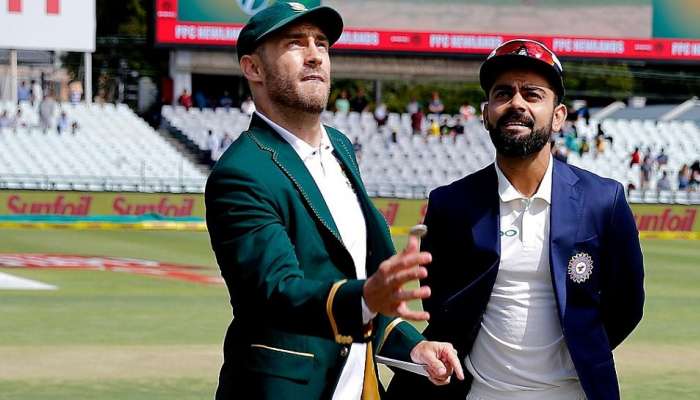 INDvsSA: પ્રથમ દિવસની રમત પૂર્ણ, રોહિતની સદી, ભારત 202/0