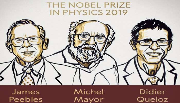 Nobel Prize 2019 : પીબલ્સ, મિશેલ મેયર અને દેદિયર ક્વેલોઝને ફિઝિક્સનો નોબેલ