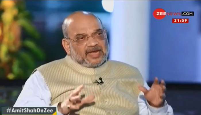 #AmitshahonZEE : શું તમે સરદાર પટેલથી પ્રેરિત છો? ગૃહમંત્રીએ આપ્યો જોરદાર 