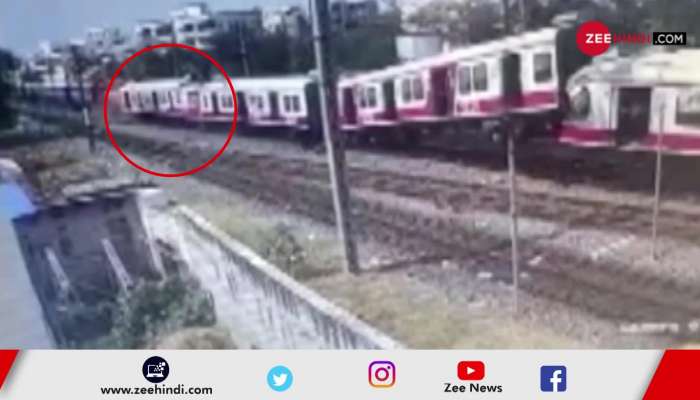 VIDEO: हैदराबाद में ट्रेन हादसे का सीसीटीवी फुटेज आया सामने